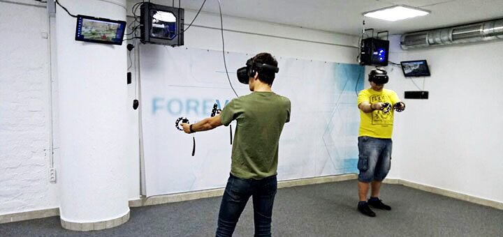 

Час игры VR в клубе «foreVeR»
