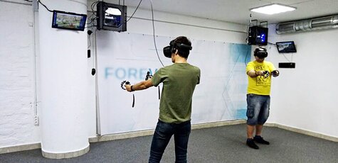Час игры VR в клубе «foreVeR»