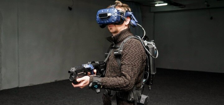 

1 сеанс VR-игры с полным погружением всего тела