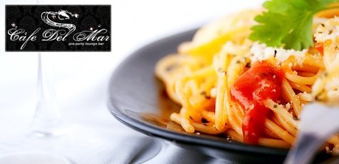 Все меню кухни и кальян от Cafe del Mar -50%