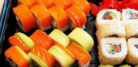 Скидка 55% на меню японской кухни от «Sushi Room»