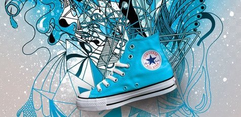 Скидка 10% + шнурки бесплатно на все кеды Converse