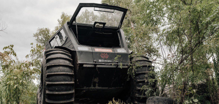 

Скидка до 40% на катание на вездеходе «Sherp»