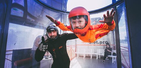 Полет в аэродинамической трубе от «Улет.про»