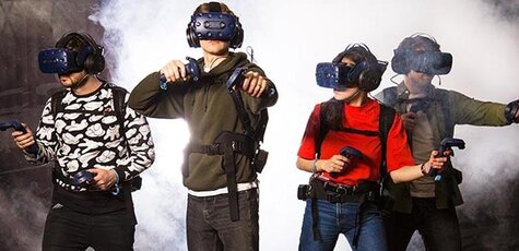 Посещение VR-квеста «Flexagon» в «VRtuality»