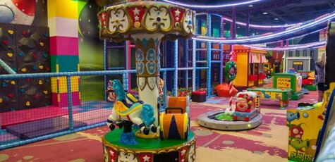 Посещение зоны «Softplay» в «Most PlayLand»