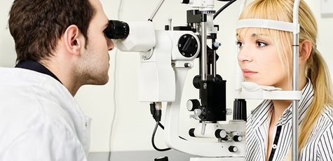 Ophthalmic examination at «Baby Luck»