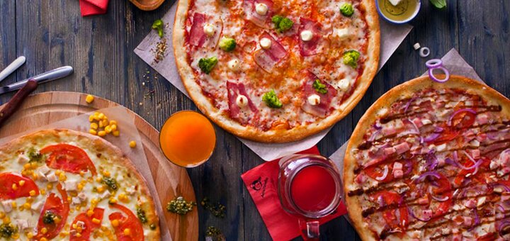 

Скидка 40% на все меню пиццы от «Pizza Hub»