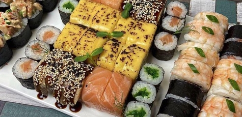 Скидка 50% на сет «Семейный» от «Sushi Fish'ka»