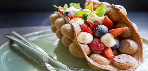 Скидка 40% на все сладкие вафли от «Waffle Bar»