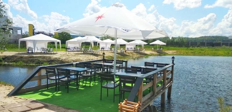 Аренда шатров и бунгало в «Biruza Beach Club»
