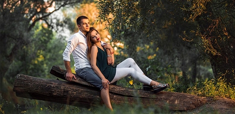 Выездная или студийная фотосессия «Love Story»