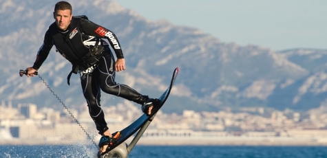 Discount on a hoverboard flight from FlyBoard Kiev