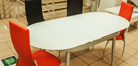 Стеклянный раскладной стол в DAO SUN -1500 грн.