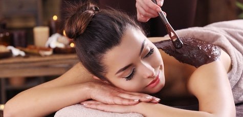 SPA сеанс «Шоколадный массаж» в студии «Tiffany»