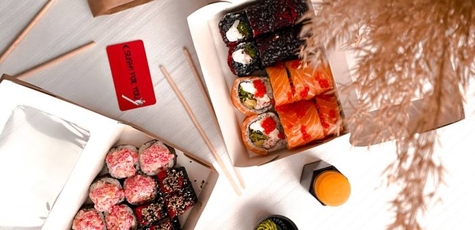 Скидка 50% на суши, роллы, сеты от «Sushi for you»