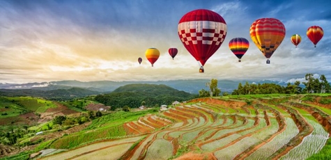 Up to 20% discount on hot air balloon flights
