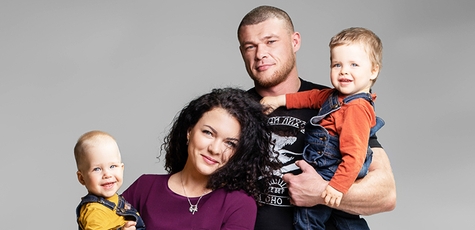 Семейная фотосессия «Домашняя идиллия»