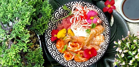 Скидка 50% на меню кухни от доставки «Buddha Bowl»