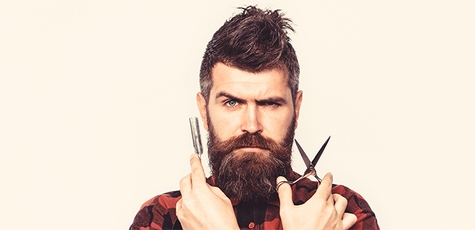 Men's and children's haircut and beard correction