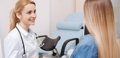 Examination by a gynecologist at «Lancet Clinic»