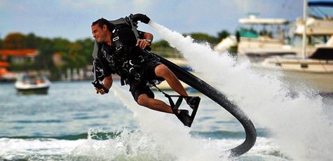 Полет на ховерборде и летающем ранце от Flying Pro