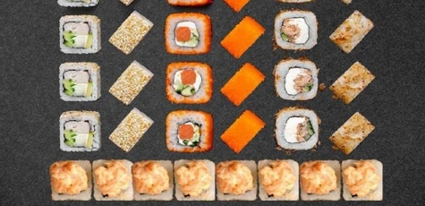 Скидка 50% на суши-сет «October» от «Sushi Mania»