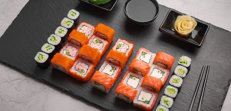 Знижка 41% на набір "set plus" від "sushi set"