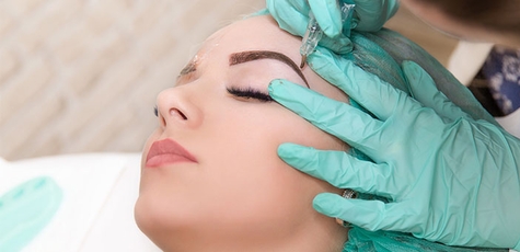 Permanent makeup from the beautician irina trigonis