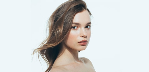 Facial cleansing in cosmetology "beauty room"