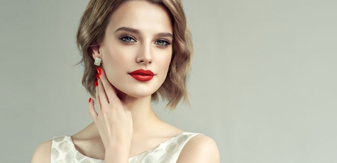 Макияж с прической от «Ansi beauty»
