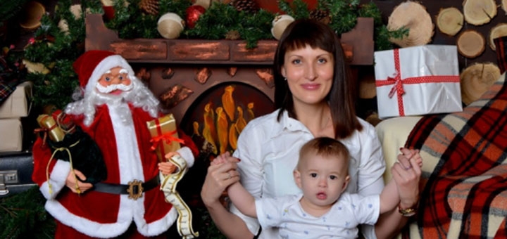 

Новогодняя фотосессия от «Art Home Photography»