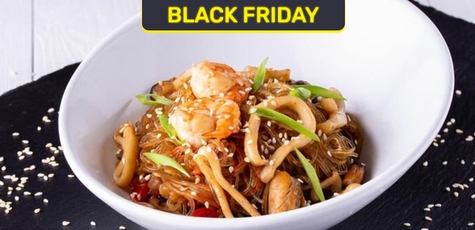 Скидка до 55% на меню WOK и пиццу от «LeoPizza»