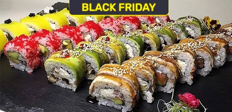 Скидка до 55% на суши-сеты и пиццу от «LeoPizza»