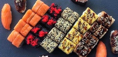 Скидка 50% на японскую кухню от Sushi cosmo pizza