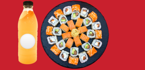 Скидка 50% на суши-сет «Вкусный» от «Yumeko»