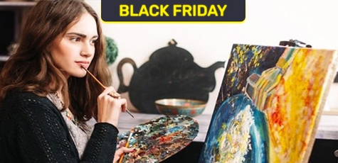 Занятия живописью в мастерской «Art-Hobby»