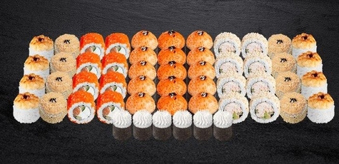 Up to 54% discount on sushi sets from «Sushi Wok»