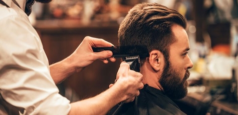 Haircut, beard correction in «Mr.Colt»