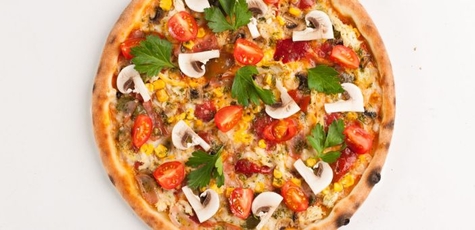 Знижка 50% на піцу, бургери, салати від Pizza Go