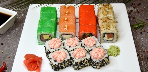 Скидка 50% на суши-сеты от «Vanmo Sushi»