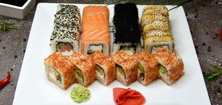 

Скидка 50% на суши-сеты от «Vanmo Sushi»