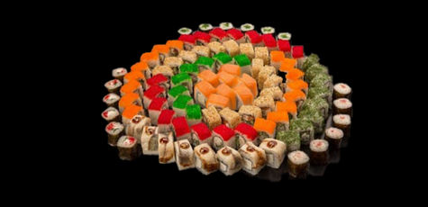 55% discount on the "Company" set from Dino Sushi