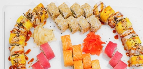 Скидка 40% на все меню кухни от «Vabisabi Sushi»