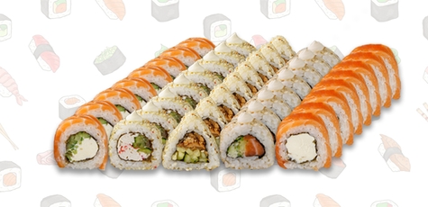 Знижка 50% на суші-сети від «Wasabi»