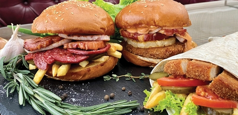 50% discount on a burger or menu at Burger Club