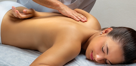 Revitalizing massage in the salon «Jiva»