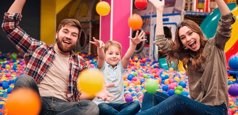 All day for a child in the «Fly Kids» park