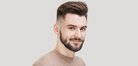Men's haircut with styling from Angelat Binetalieva