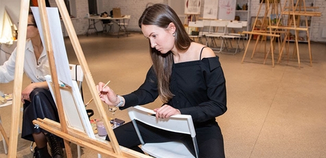 Painting master class from «Irpin Art School»